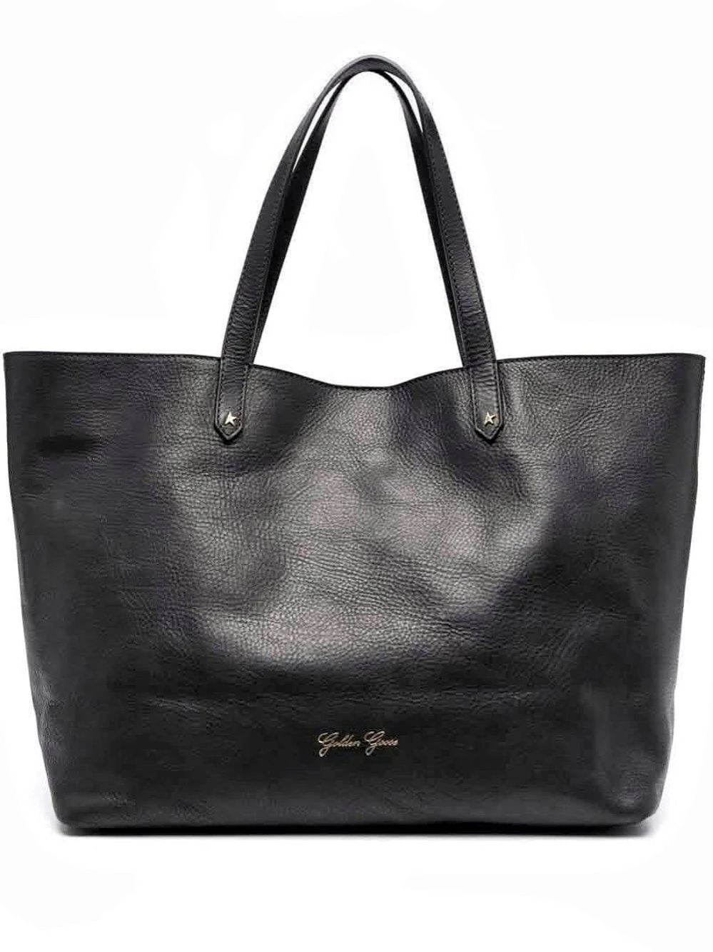 Golden Goose Black Leather Tote Bag